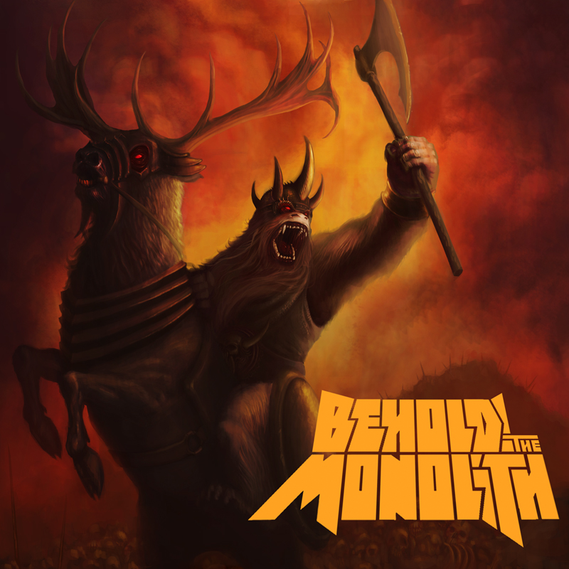 Album cover for Behold! The Monolith's debut album: